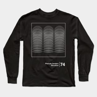 Pharoah Sanders / Minimalist Graphic Artwork Design Long Sleeve T-Shirt